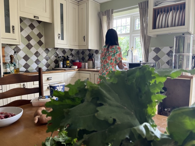 Women gathering at Home House